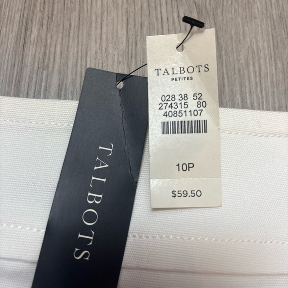 Talbots Petite White Skirt – Size 10P (New With Tags) BIN1013 - Picture 2 of 4